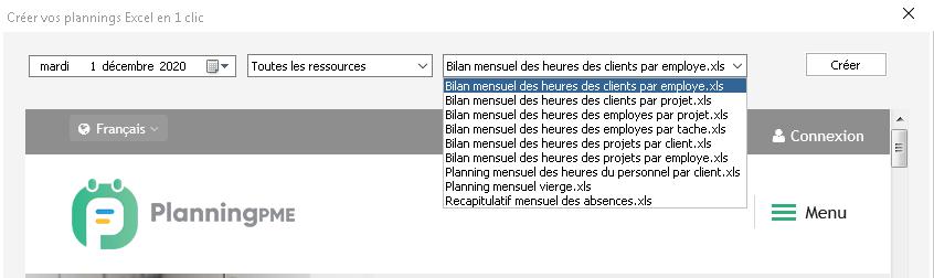 cr�er un planning dans Excel cr�er un planning dans Excel