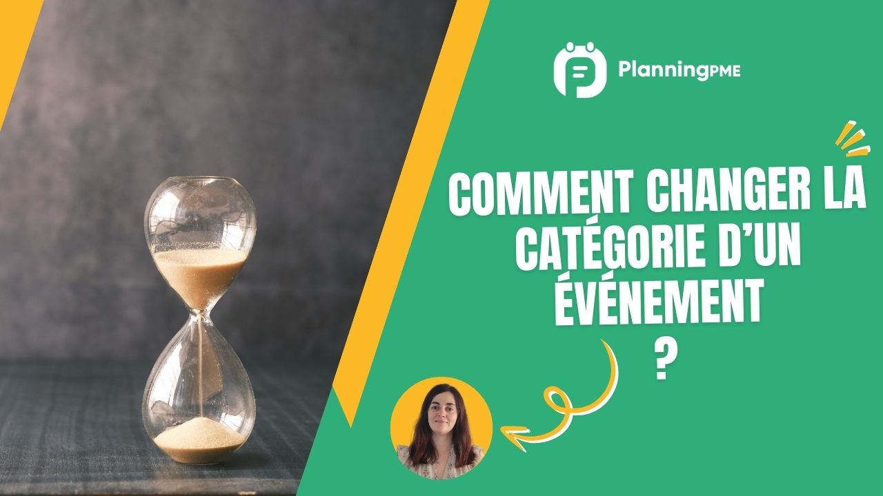 Personnalisez vos cat&eacute;gories dans le planning