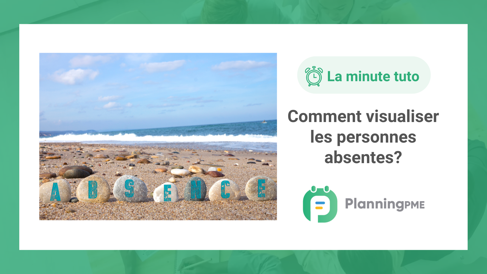 Visualisation des absences et indisponibilit&eacute;s