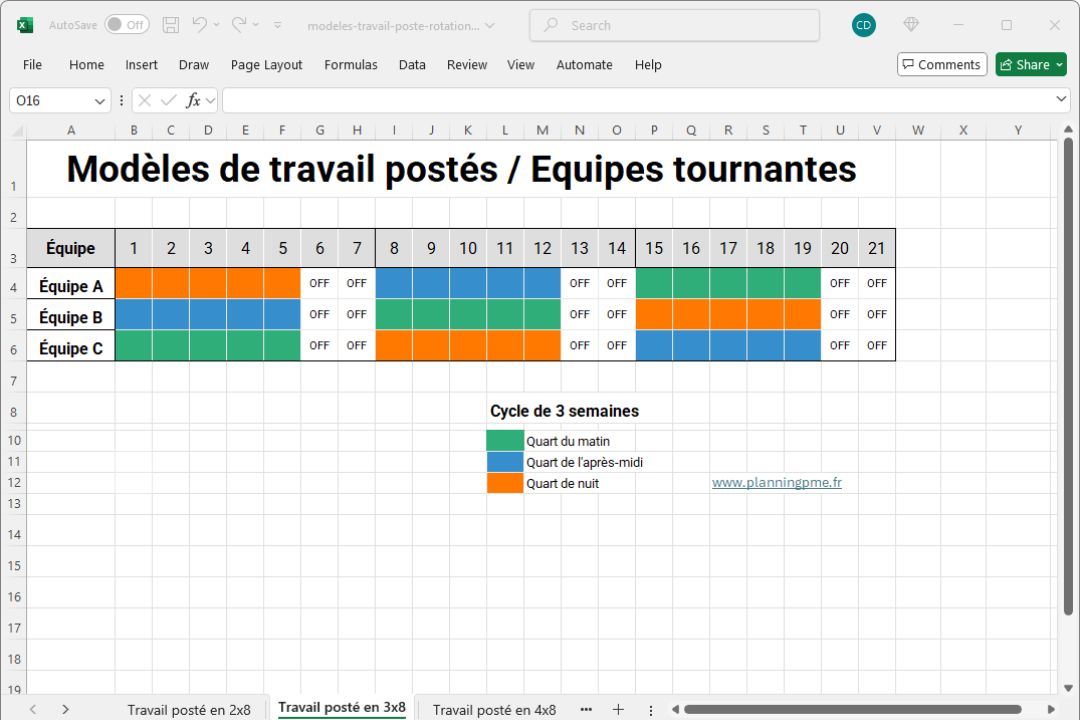 T�l�chargez des mod�les de travail