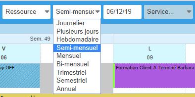 Vue 2 semaines Vue 2 semaines